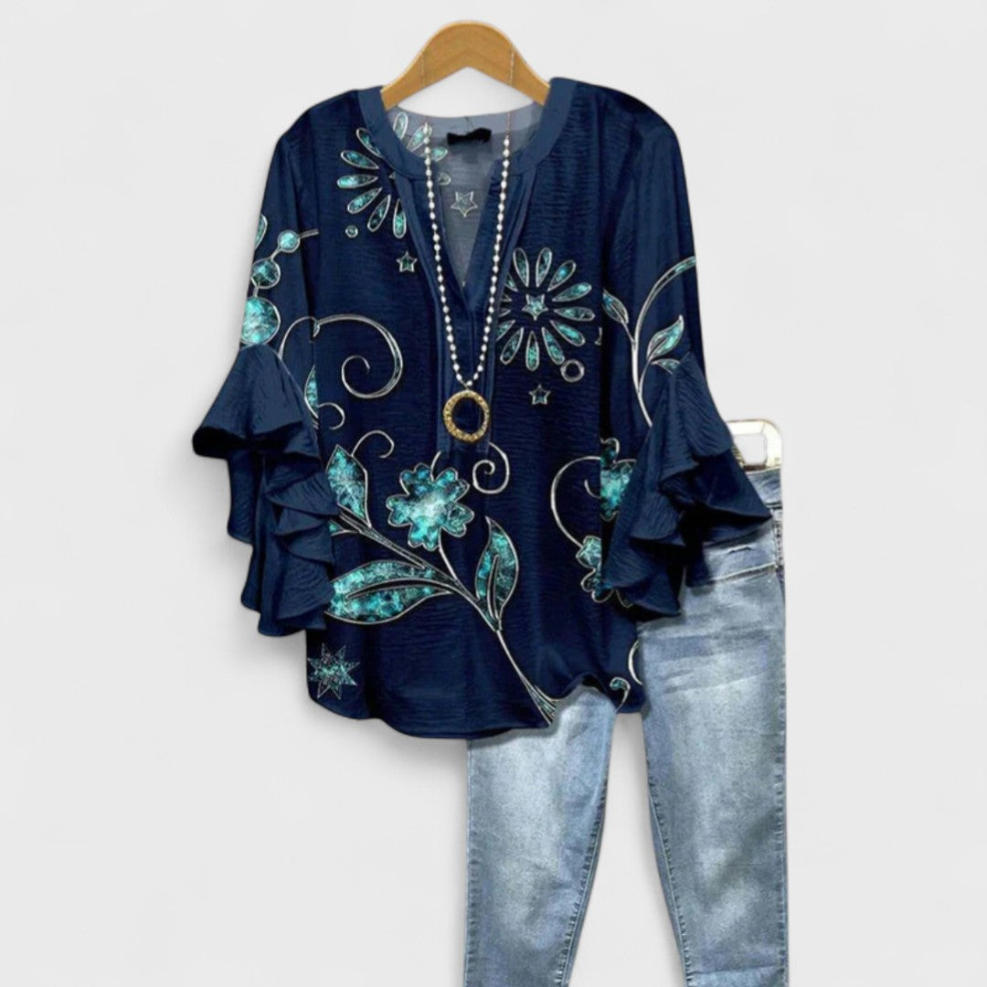 Lightweight Women's Blouse with Airy Comfort | Feminine Summer Top for Everyday Versatility 9