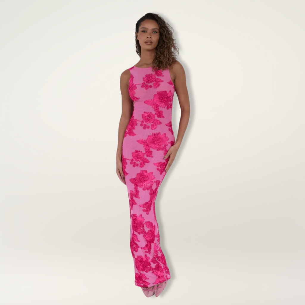 Lily Collection | Floral Maxi Dress for Women with Elegant Design | Effortless Style for Any Occasion 0