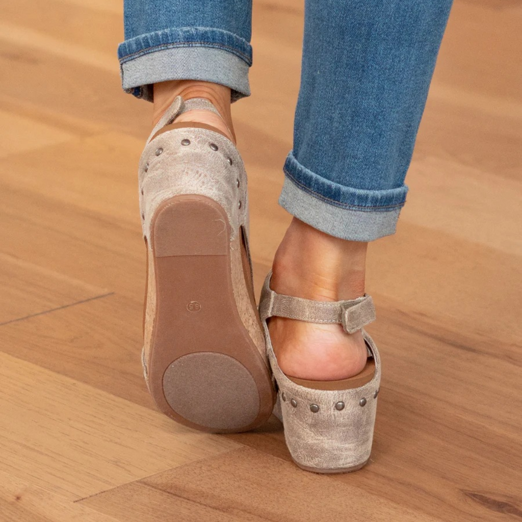 Linda Collection | Wedge Sandals for Women with Breathable Suede | Elegant Comfort for All-Day Wear 2