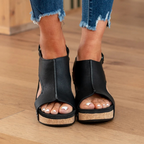 Linda Collection | Wedge Sandals for Women with Breathable Suede | Elegant Comfort for All-Day Wear 4