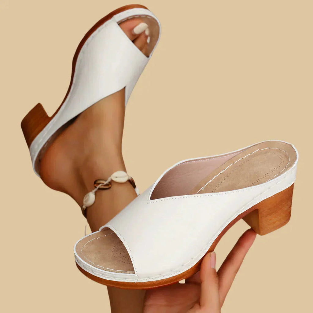Lisa Collection | Women's Sandals with Thick Heels & Cushioned Sole | Stylish Comfort for All-Day Wear 3