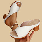 Lisa Collection | Women's Sandals with Thick Heels & Cushioned Sole | Stylish Comfort for All-Day Wear 3