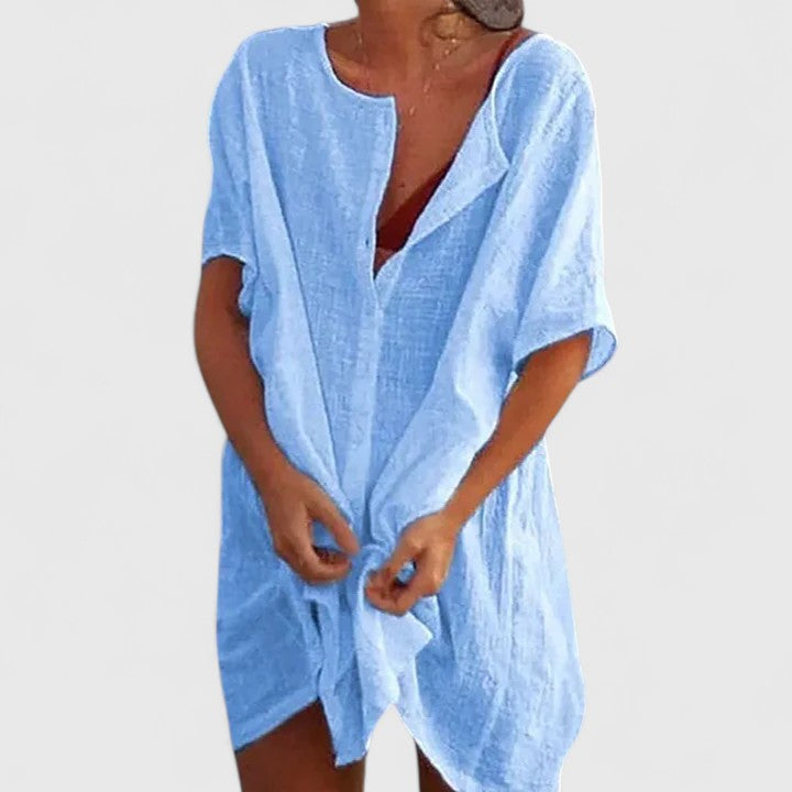 Louisiana | Elegant Tunic Dress for Women with Flattering Silhouette | Versatile Summer Style for Effortless Chic 3