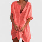 Louisiana | Elegant Tunic Dress for Women with Flattering Silhouette | Versatile Summer Style for Effortless Chic 4