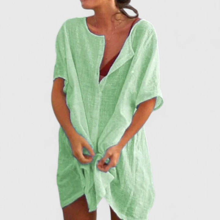 Louisiana | Elegant Tunic Dress for Women with Flattering Silhouette | Versatile Summer Style for Effortless Chic 7