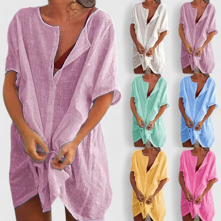 Louisiana | Elegant Tunic Dress for Women with Flattering Silhouette | Versatile Summer Style for Effortless Chic 9