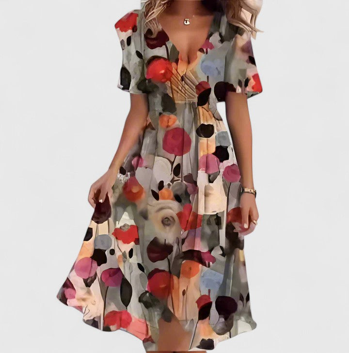 Madison Collection | Women's Summer Dress with Floral Design | Flattering Fit for Effortless Style 4