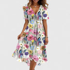 Madison Collection | Women's Summer Dress with Floral Design | Flattering Fit for Effortless Style 5
