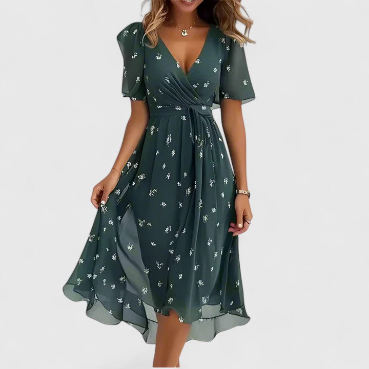Madison Collection | Women's Summer Dress with Floral Design | Flattering Fit for Effortless Style 6