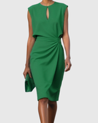 Mae Collection | Women's Summer Dress with Gathered Waist Detail | Elegant Style for Any Occasion 6