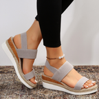 Marigold Collection | Women's Sandals with Cushioned Footbed | Stylish Orthopedic Support for All-Day Comfort 6