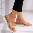 Marigold Collection | Women's Sandals with Cushioned Footbed | Stylish Orthopedic Support for All-Day Comfort 7