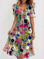 Matilda Collection | Women's Boho-Chic Summer Dress with Belly Cover | Effortless Style for Sunny Days 3