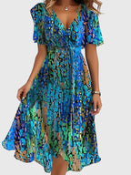 Matilda Collection | Women's Boho-Chic Summer Dress with Belly Cover | Effortless Style for Sunny Days 4