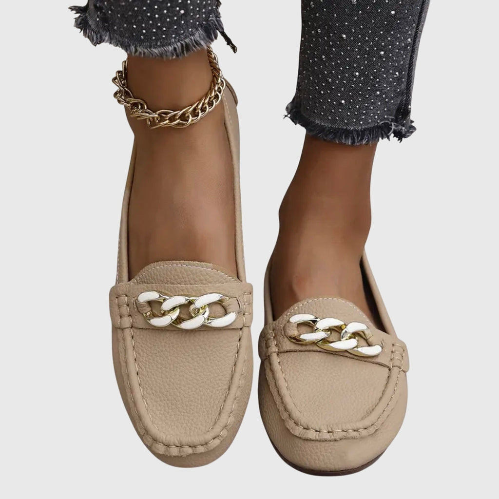 Melissa Collection | Black Loafers for Women with Cushioned Insole | Stylish Comfort for All-Day Wear 2