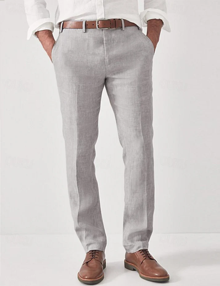 Men's Breathable Linen Trousers | Stylish Comfort for Every Occasion 0