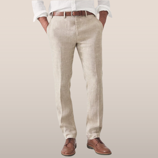 Men's Breathable Linen Trousers | Stylish Comfort for Every Occasion 1
