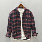 Men's Flannel Shirt | Soft-Brushed Cotton with Relaxed Fit | Comfortable Layering for Everyday Wear 0