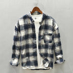 Men's Flannel Shirt | Soft-Brushed Cotton with Relaxed Fit | Comfortable Layering for Everyday Wear 2