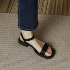 Molly | Women's Sandals with Adjustable Ankle Strap | Vegan Leather for All-Day Comfort 0