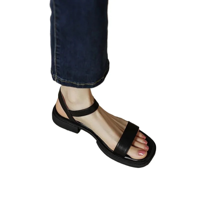 Molly | Women's Sandals with Adjustable Ankle Strap | Vegan Leather for All-Day Comfort 4