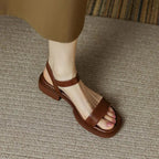 Molly | Women's Sandals with Adjustable Ankle Strap | Vegan Leather for All-Day Comfort 5