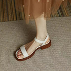 Molly | Women's Sandals with Adjustable Ankle Strap | Vegan Leather for All-Day Comfort 6