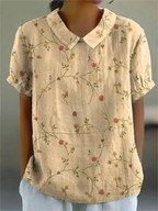 Nancy Collection | Women's Blouse with Floral Design & Lightweight Fabric | Effortless Everyday Elegance 5