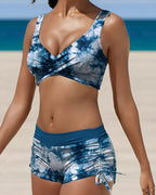 Ophelia Collection | Women's High Waisted Bikini Set with Flattering Fit | Stylish Swimwear for Beach Elegance 1