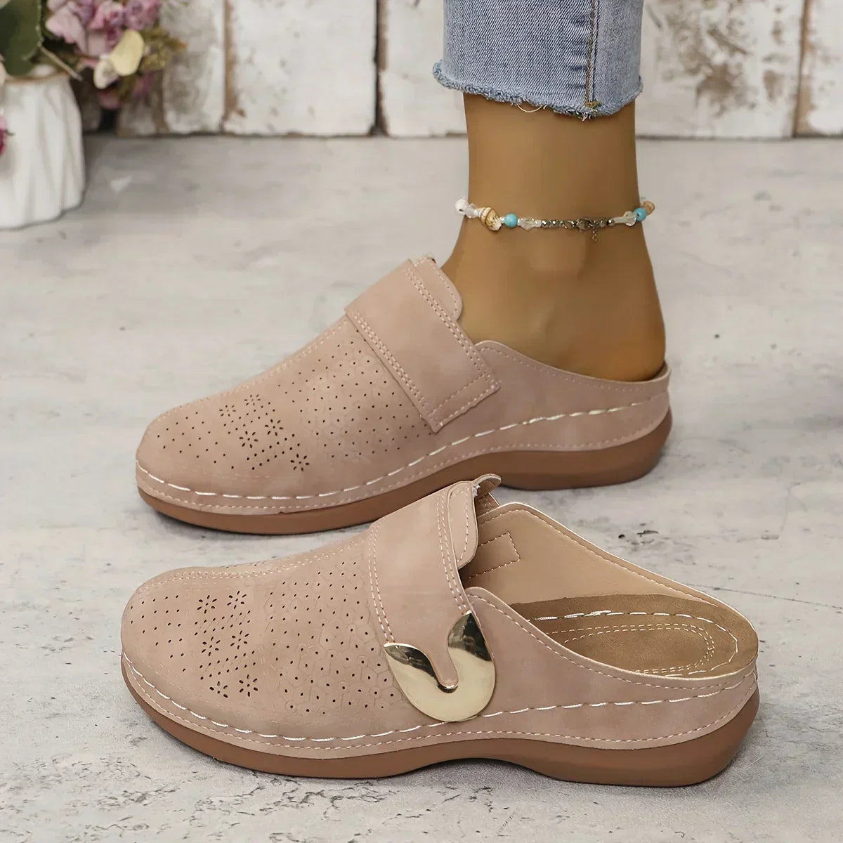 Ophelia | Women's Sandals with Adjustable Wedge & Cushioned Insole | Elegant Design for All-Day Comfort 1