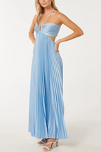 Orchid Collection | Women's Halter Maxi Dress with Flowing Silhouette | Elegant Summer Dress for Any Occasion 3