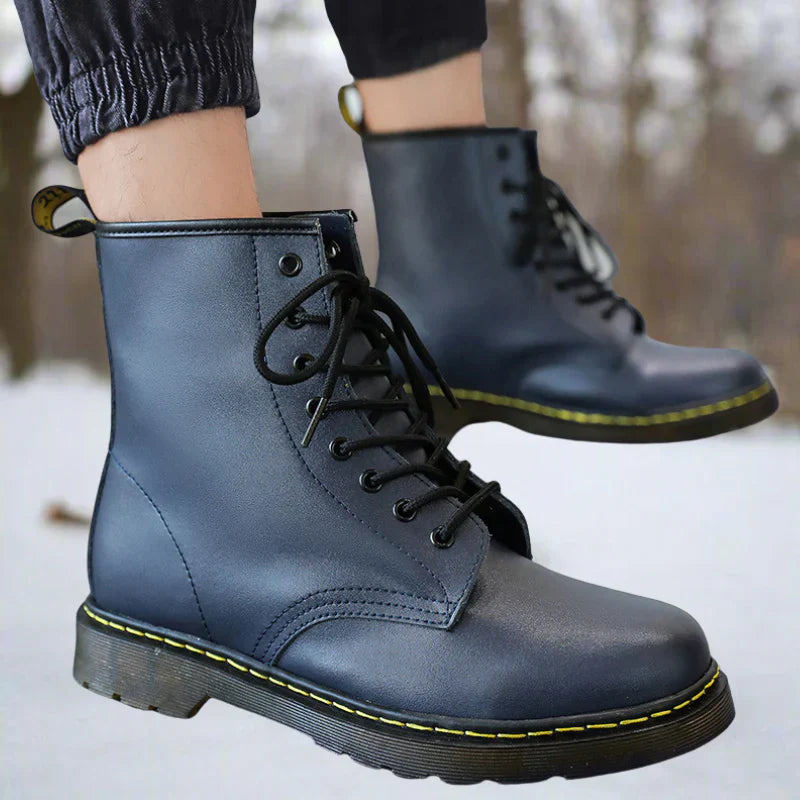 Palmos | Women's Stylish Lace-Up Eco-Leather Winter Boots 6