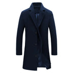 Peaky Blinders Inspired Men's Overcoat with Warm Thermal Lining | Timeless Style and Tailored Fit 7