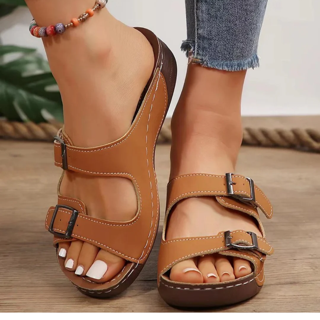 Petra | Women's Sandals with Ergonomic Support & Cushioned Insole | Stylish Comfort for All-Day Wear 1