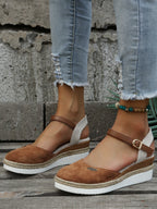Ruby Chic | Women's Sandals with Orthopedic Comfort & Woven Design | Stylish Footwear for All-Day Wear 0