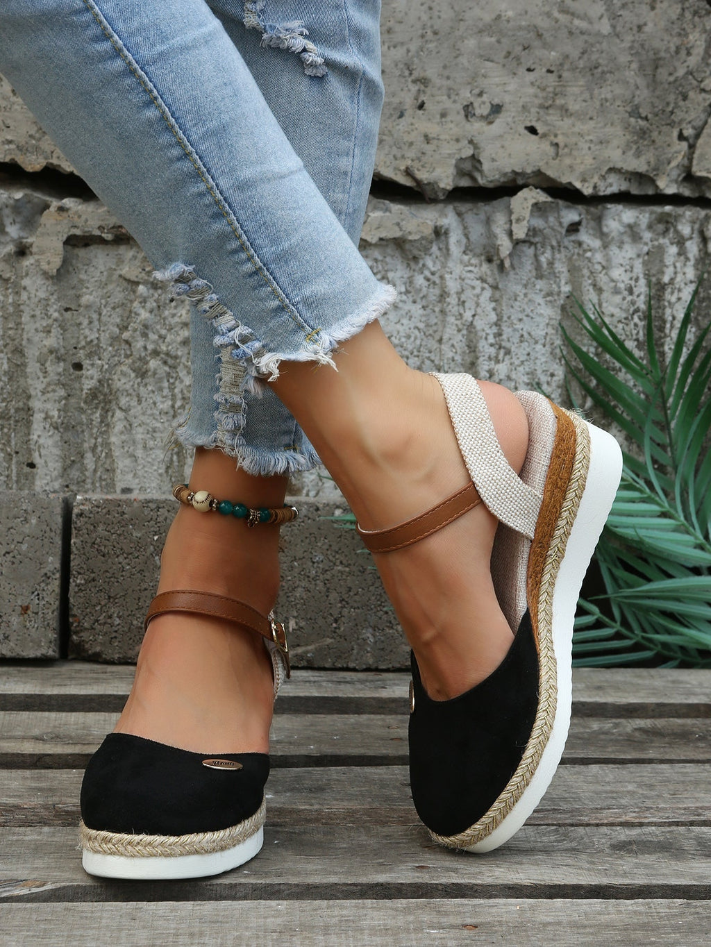 Ruby Chic | Women's Sandals with Orthopedic Comfort & Woven Design | Stylish Footwear for All-Day Wear 1