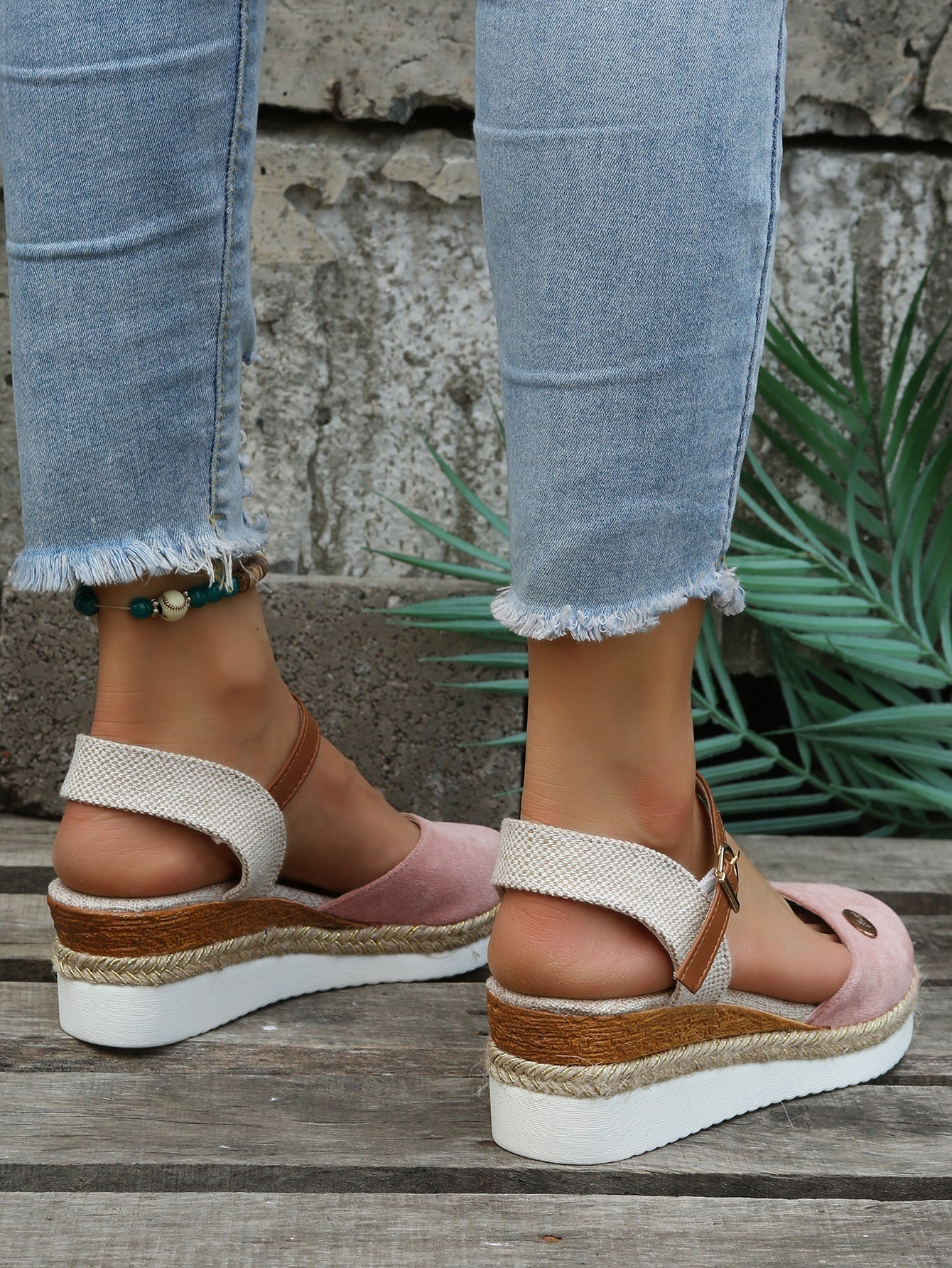 Ruby Chic | Women's Sandals with Orthopedic Comfort & Woven Design | Stylish Footwear for All-Day Wear 2