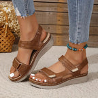 Rue Collection | Women's Sandals with Orthopedic Cushioning | Adjustable Fit for All-Day Comfort 2
