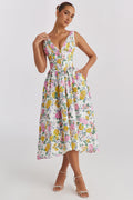 Saffron Collection | Women's Summer Dress with Flattering Silhouette | Elegant and Comfortable for Warm Weather 0