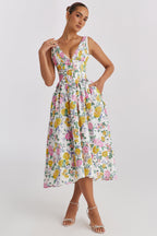 Saffron Collection | Women's Summer Dress with Flattering Silhouette | Elegant and Comfortable for Warm Weather 0