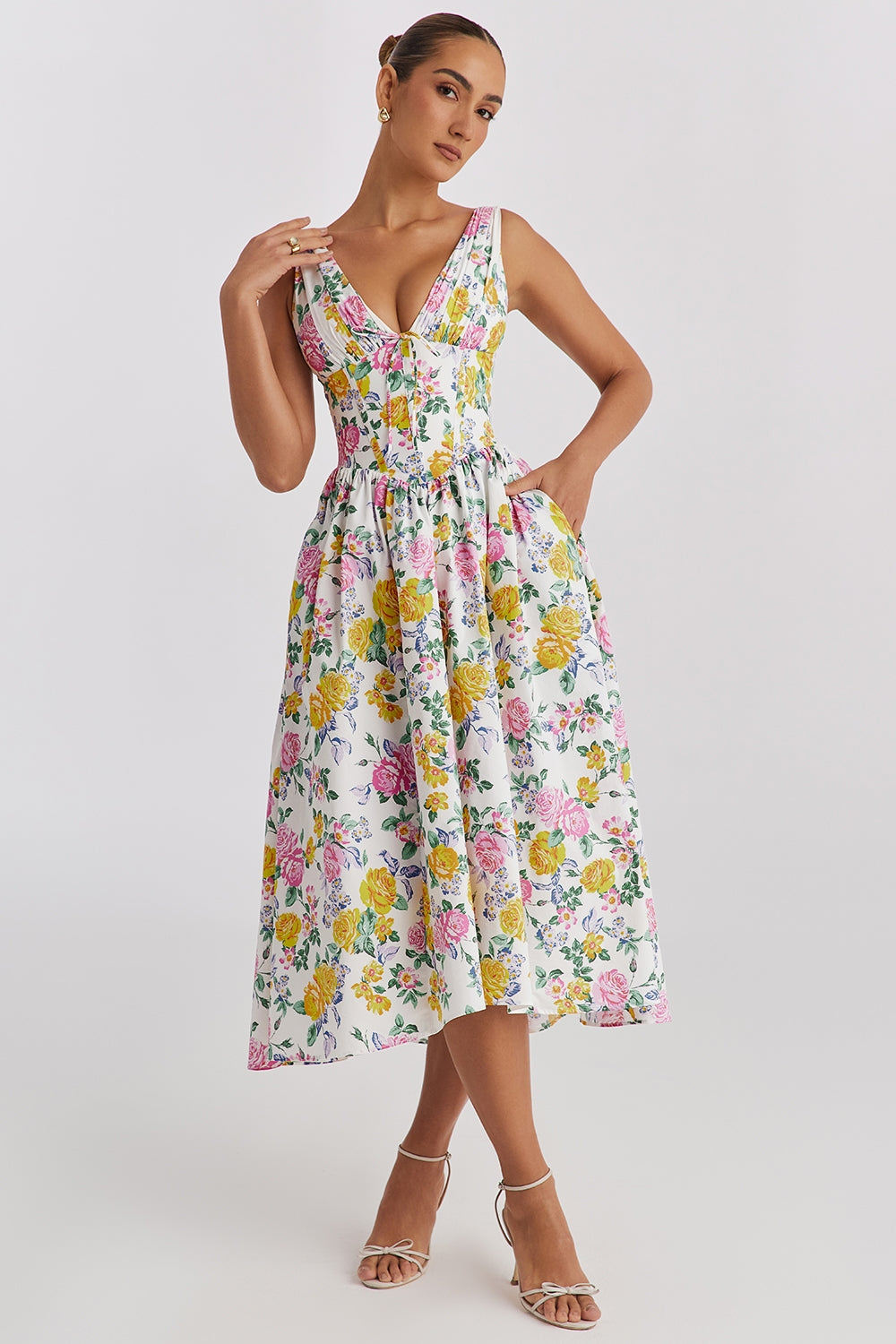 Saffron Collection | Women's Summer Dress with Flattering Silhouette | Elegant and Comfortable for Warm Weather 0