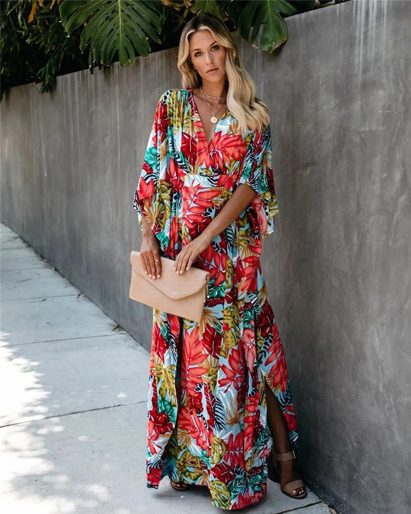 Serena Collection | Women's Maxi Dress with Kimono Sleeves | Breezy Comfort for Effortless Elegance 3