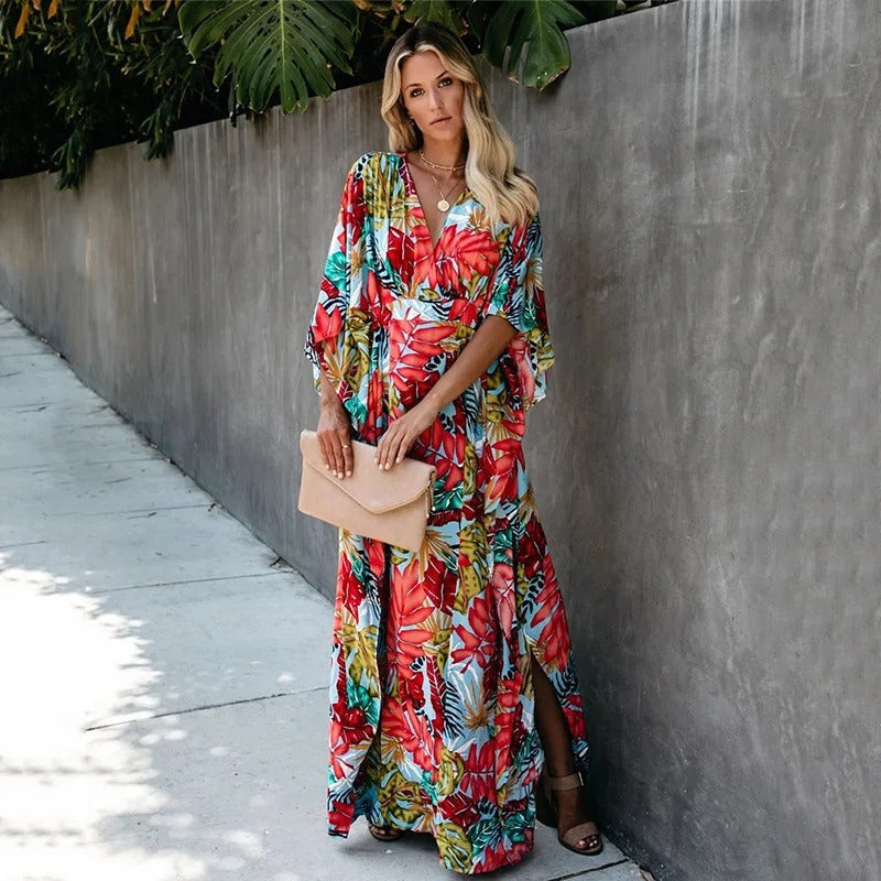 Serena Collection | Women's Maxi Dress with Kimono Sleeves | Breezy Comfort for Effortless Elegance 4