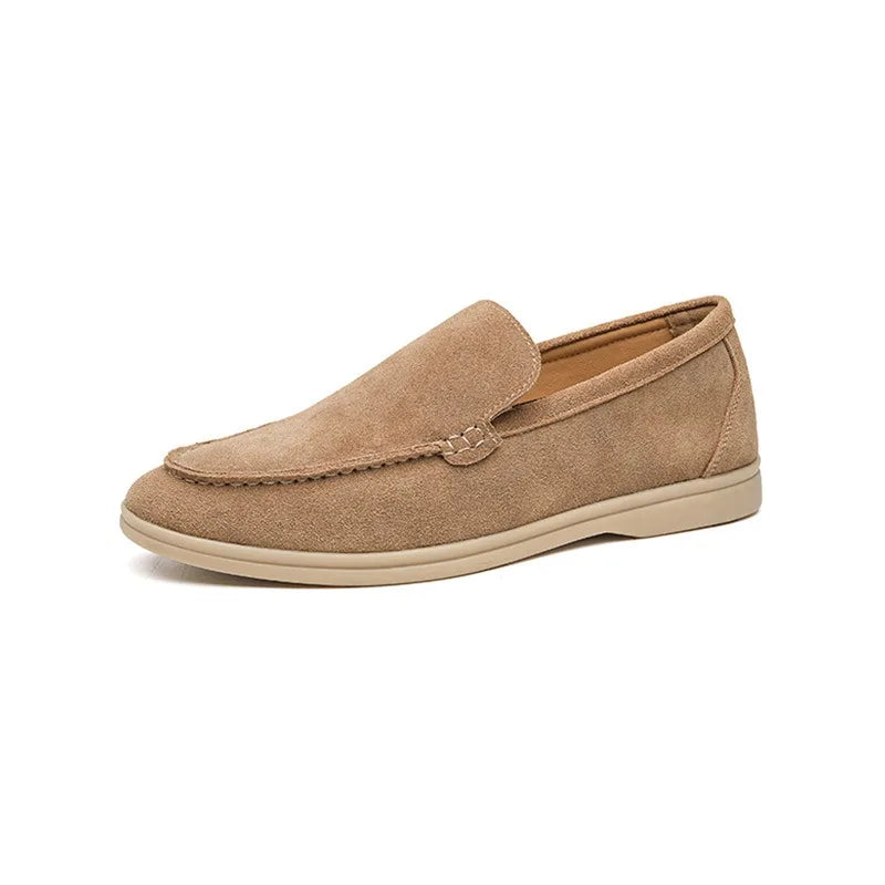 Sophisticated Suede Moccasin Slippers for Men with Luxurious Comfort | Stylish Footwear for Everyday Elegance 0