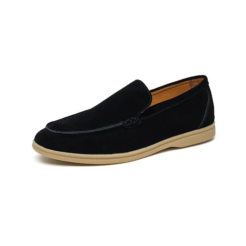 Sophisticated Suede Moccasin Slippers for Men with Luxurious Comfort | Stylish Footwear for Everyday Elegance 1