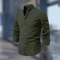 Stylish Long Sleeve Polo Shirt for Men with Modern Cut | Comfortable Casual Wear 0