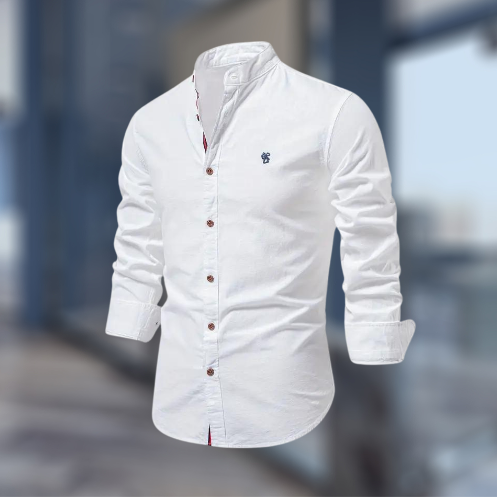 Stylish Long Sleeve Polo Shirt for Men with Modern Cut | Comfortable Casual Wear 1