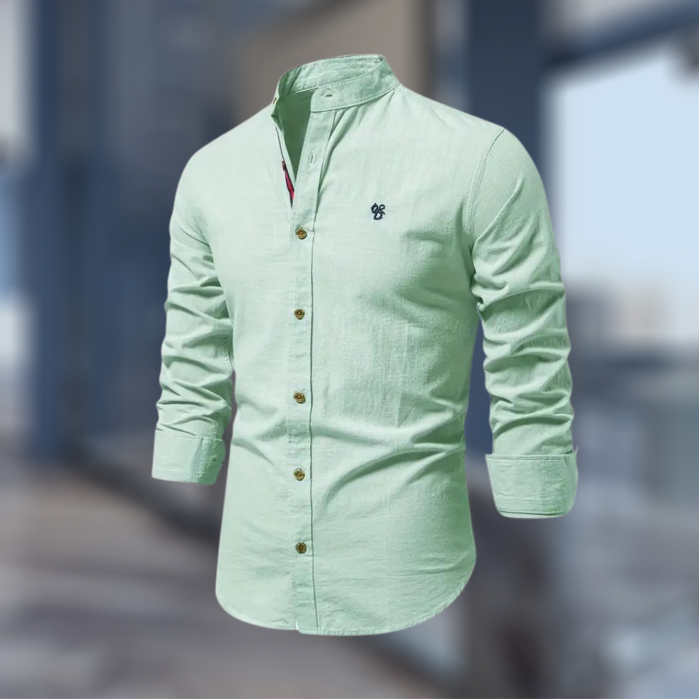 Stylish Long Sleeve Polo Shirt for Men with Modern Cut | Comfortable Casual Wear 2