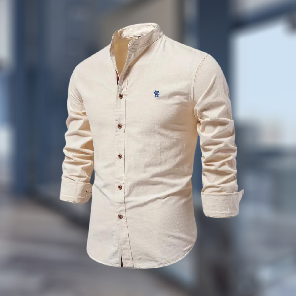Stylish Long Sleeve Polo Shirt for Men with Modern Cut | Comfortable Casual Wear 3