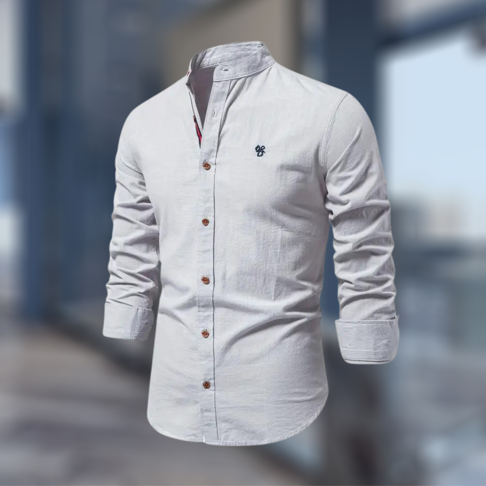 Stylish Long Sleeve Polo Shirt for Men with Modern Cut | Comfortable Casual Wear 5